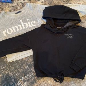 2 ABERCROMBIE AND FITCH HOODIES